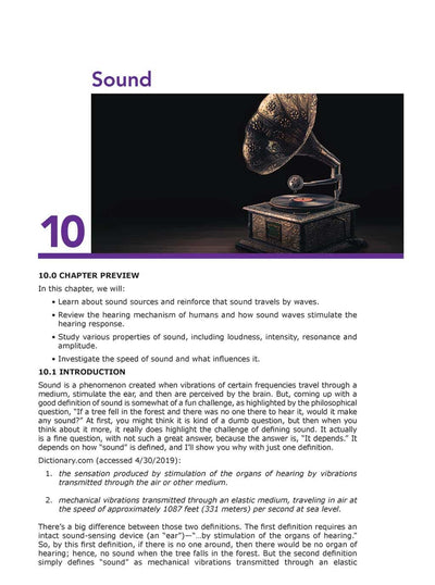 Homeschool chemistry and physics bundle physics chapter 10 sample page 1