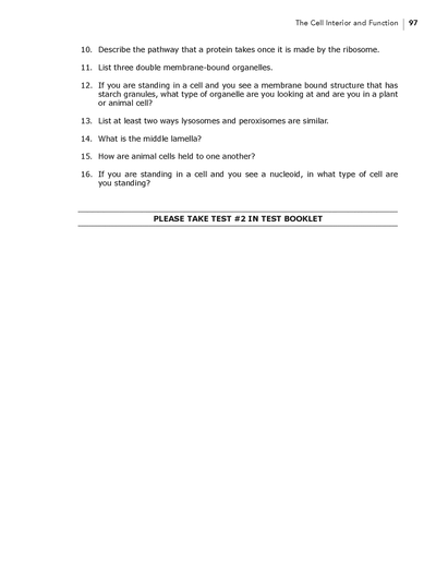Science Shepherd Biology homeschool high school science Textbook chapter 5 sample page 8