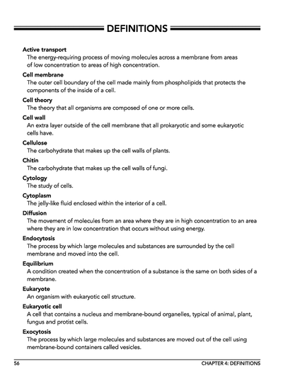 Homeschool Life Science Workbook sample page 5