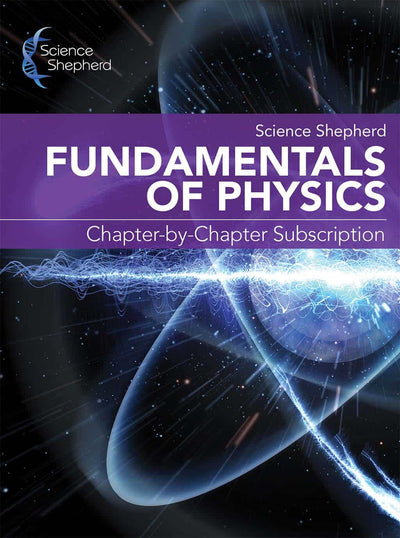 Homeschool physics online videos single chapter subscription cover