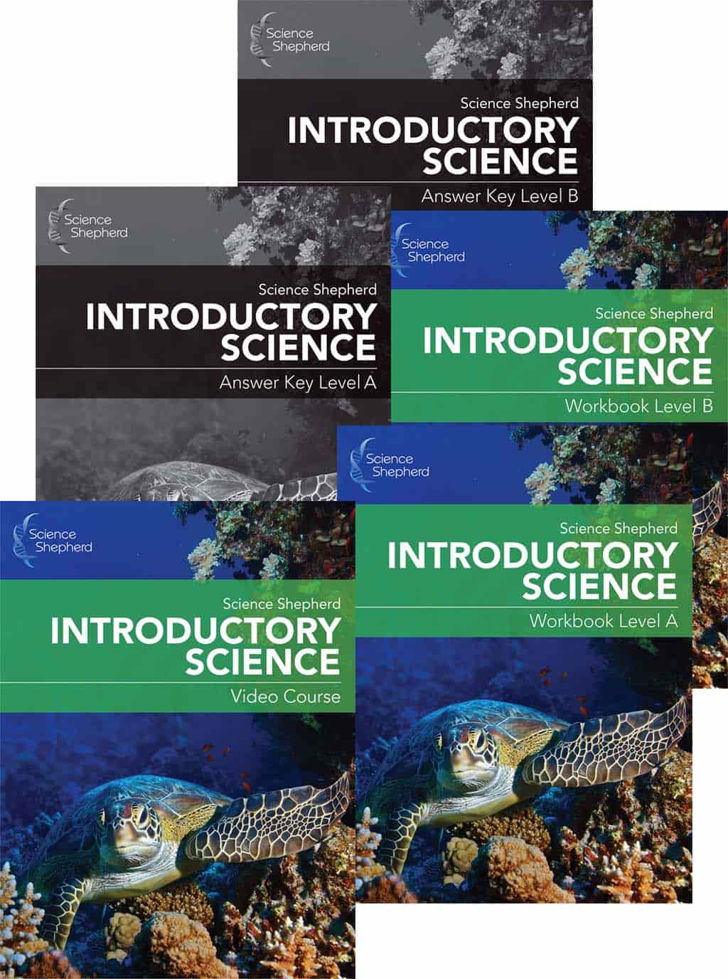 Online or DVD science curriculum homeschool video course bundle Levels A and B cover