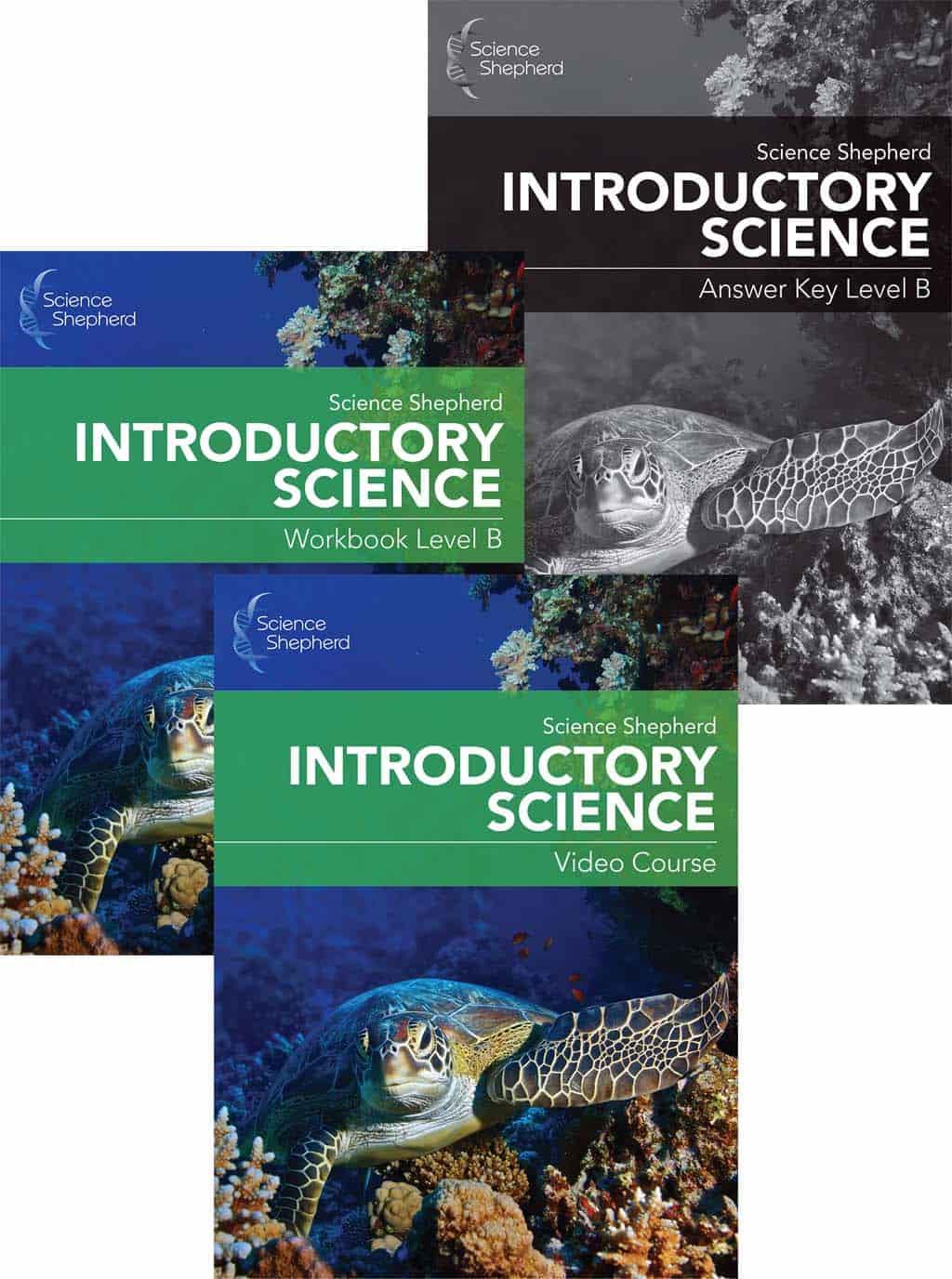 Online or DVD science curriculum homeschool video course bundle Level B cover