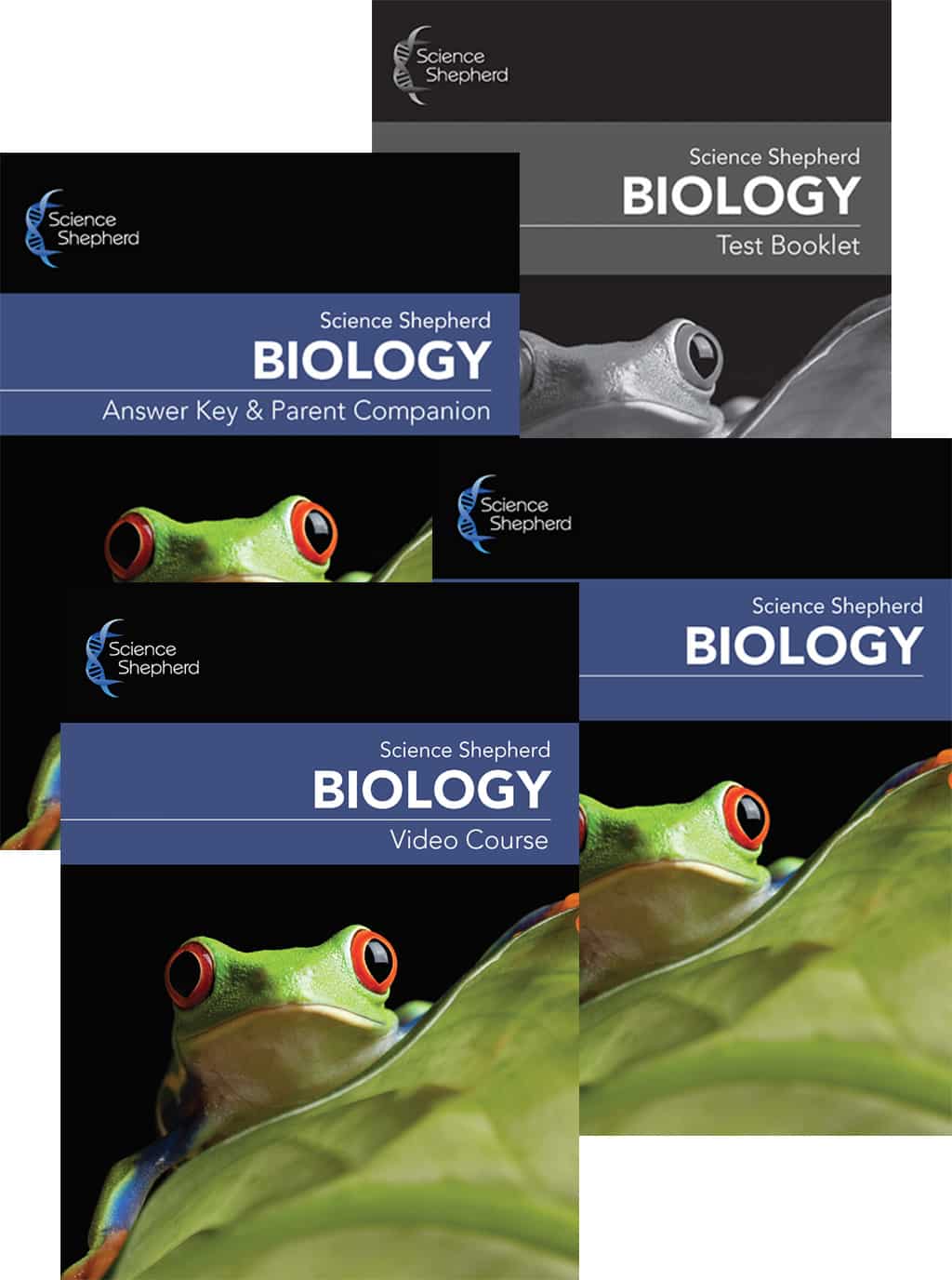 Science Shepherd Homeschool Biology Curriculum 3-Book Set with video course