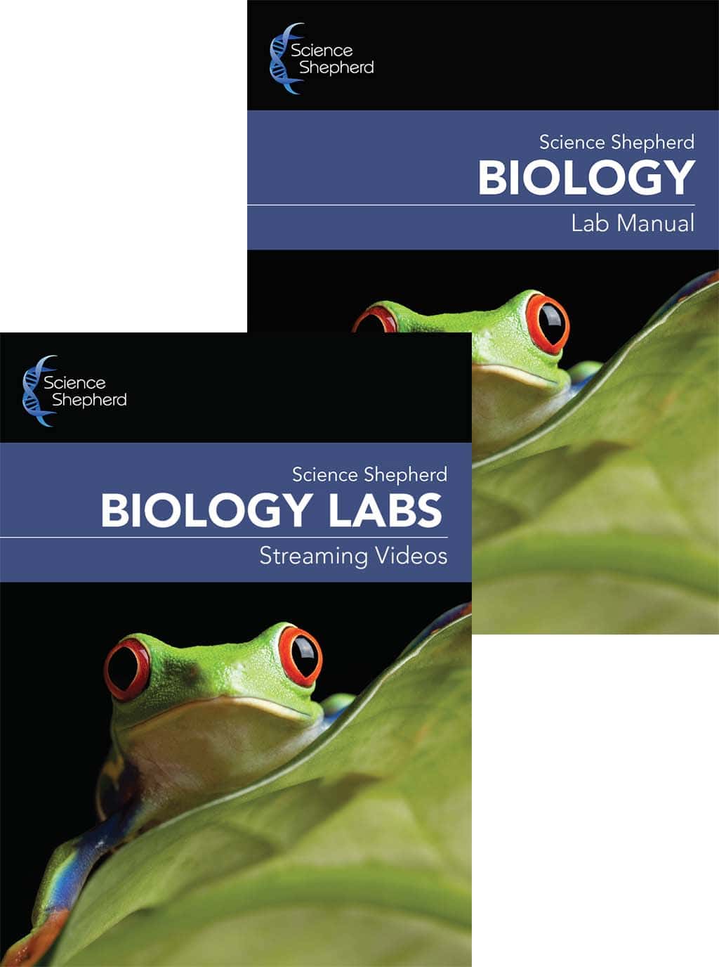 Science Shepherd homeschool biology labs bundle cover with manual and streaming videos