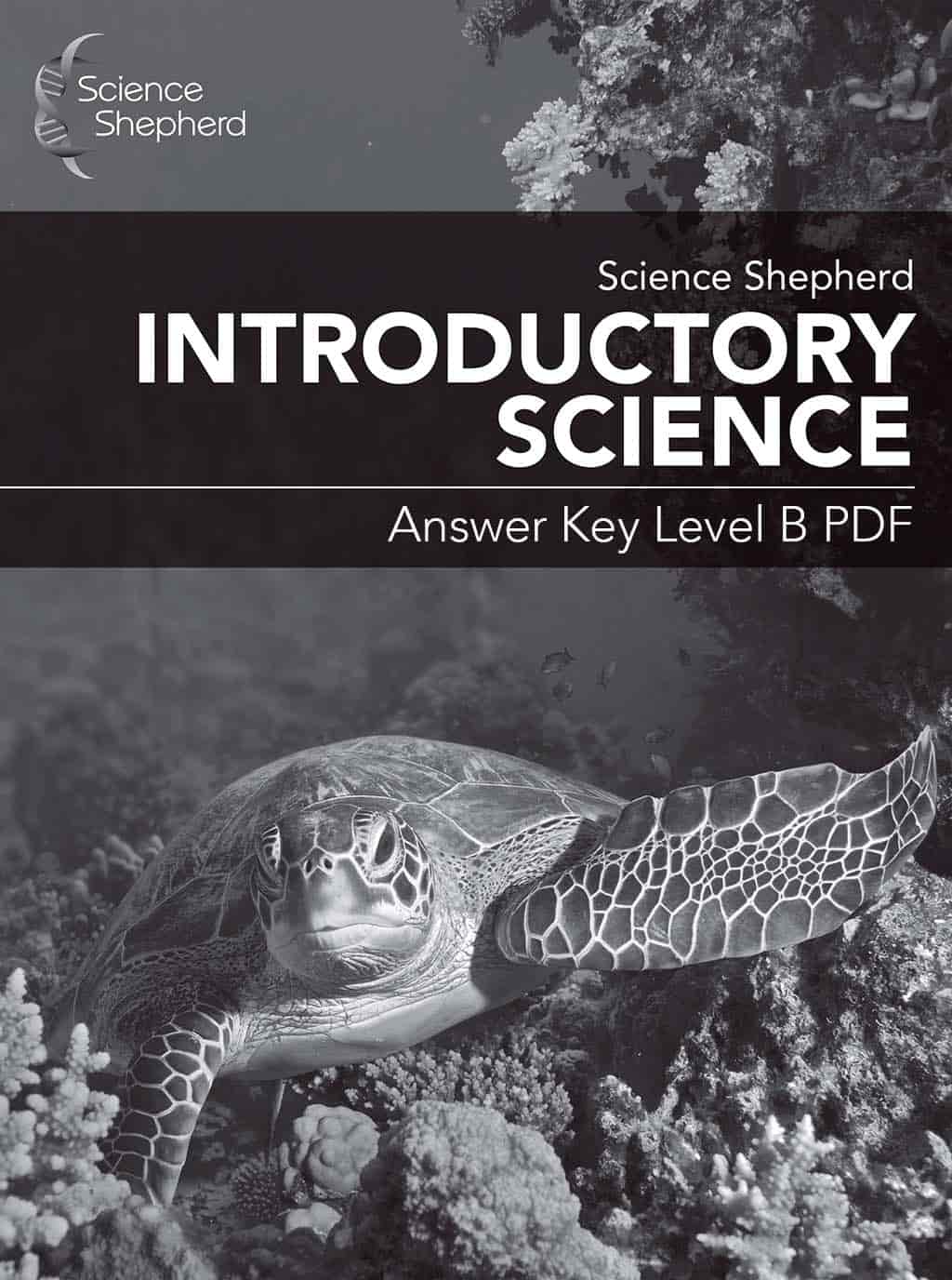 Science Shepherd online science curriculum homeschool Answer Key Level B PDF cover