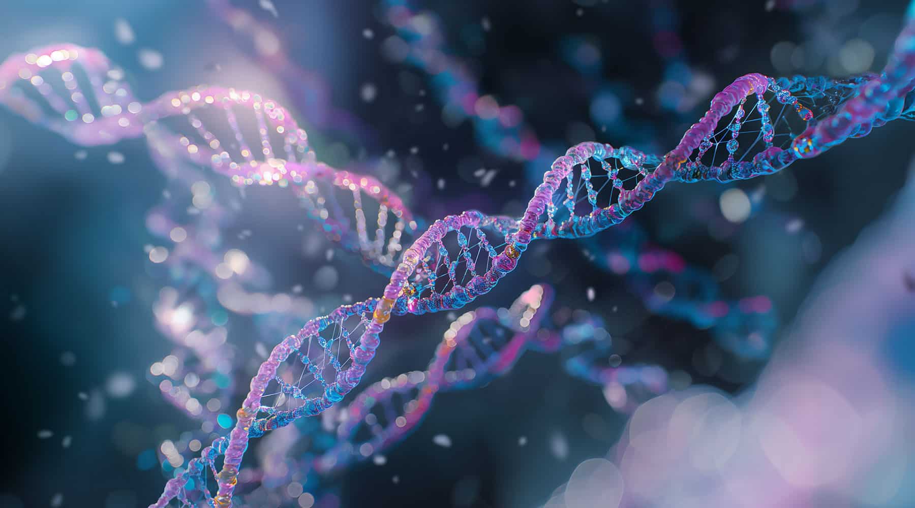 Picture of DNA that contain biological information