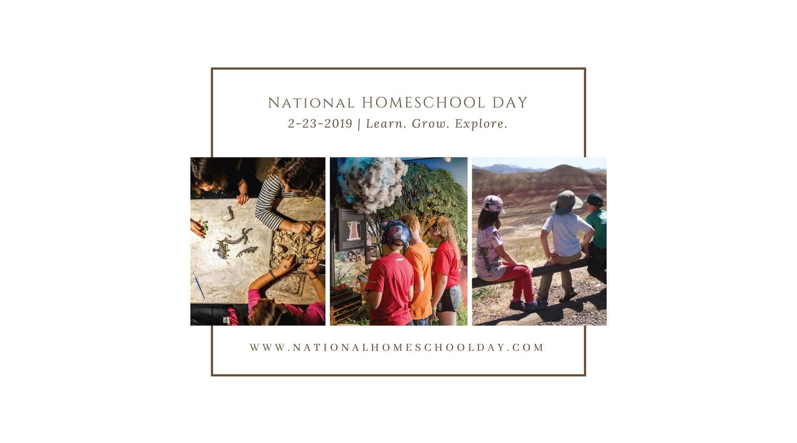 International Association for Creation National Homeschool Day banner