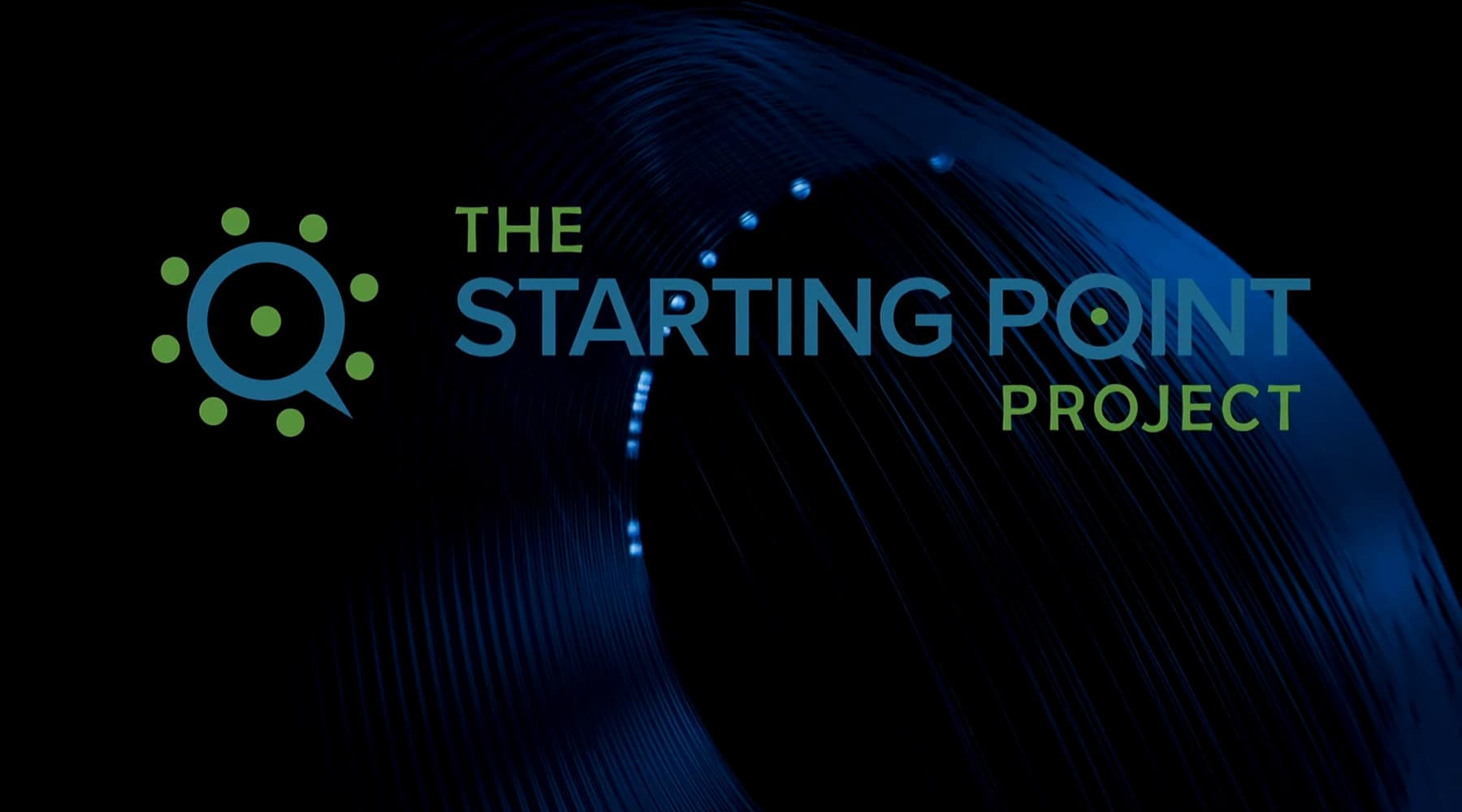 The Starting Point Project logo on black background