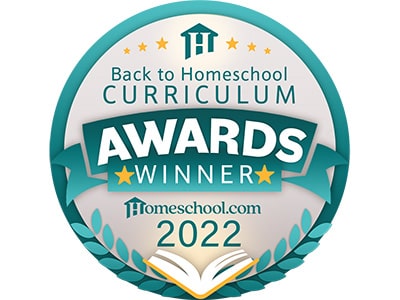 Homeschool.com Back to Homeschool Curriculum Awards Winner 2022 badge