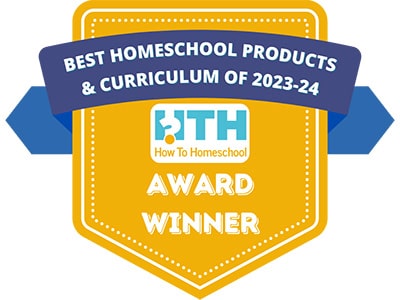 How To Homeschool Best Homeschool Products & Curriculum of 2023-24 Award Winner ribbon
