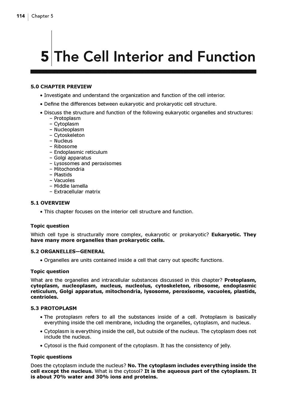 Science Shepherd Biology Homeschool Curriculum Answer Key & Parent Companion ch 5 sample page 1