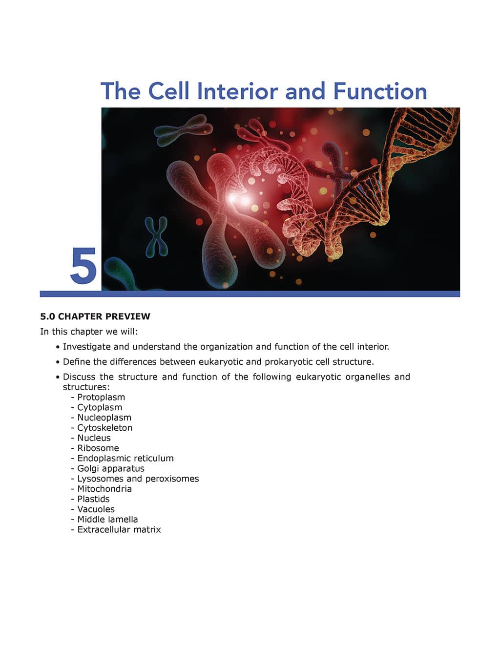 Science Shepherd Biology Homeschool Curriculum textbook chapter 5 sample page 1