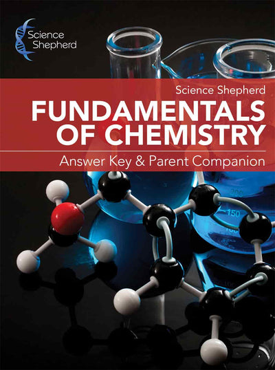Homeschool chemistry and physics bundle chemistry answer and parent guide cover