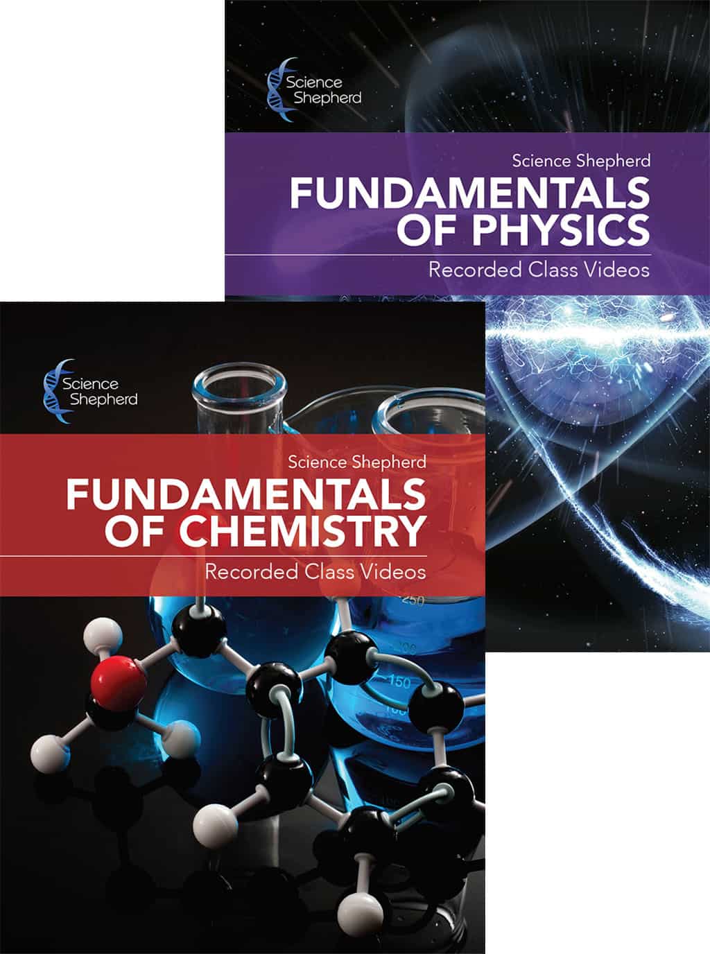 Homeschool chemistry and physics combined video course cover image