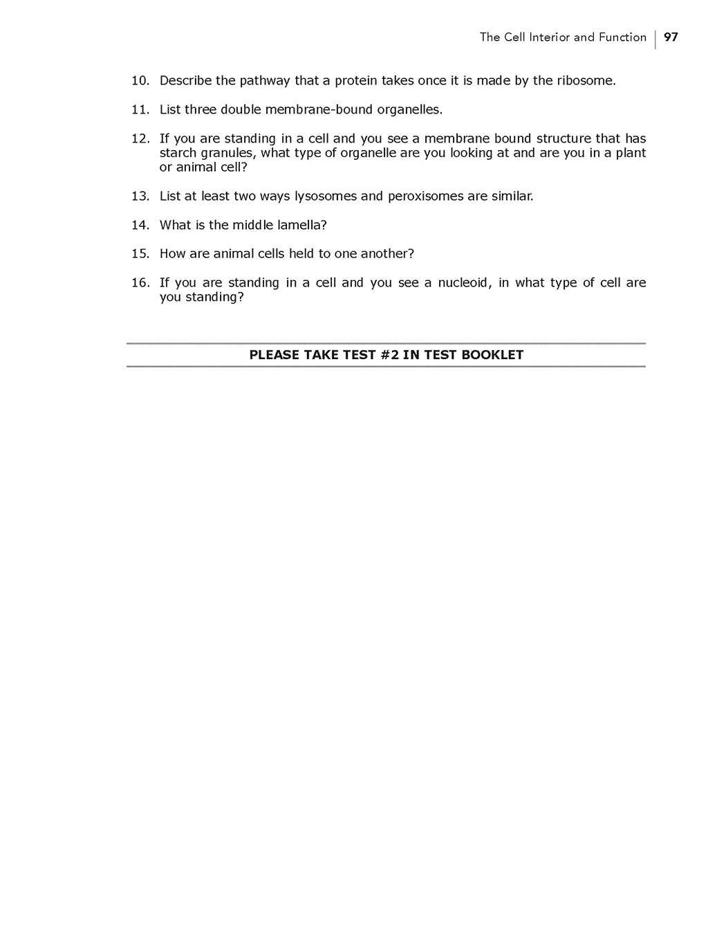 Science Shepherd Biology homeschool high school science Textbook chapter 5 sample page 8