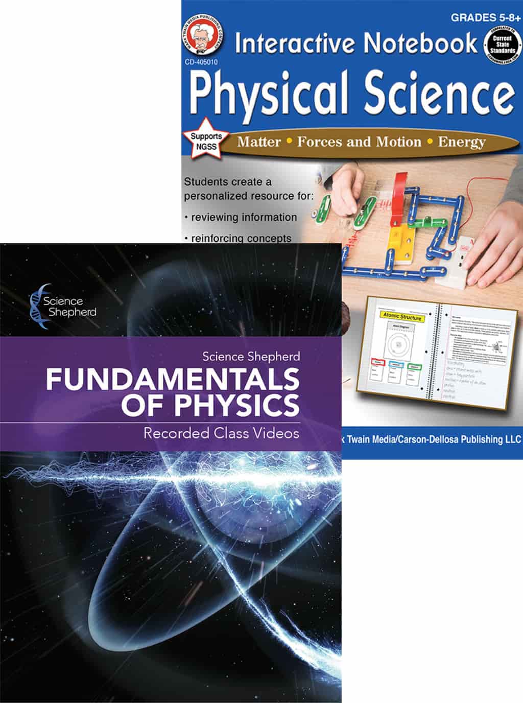 purple physical science textbook