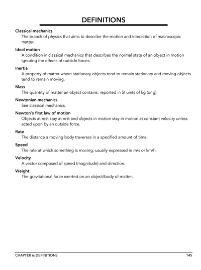 Homeschool physics workbook sample page 5