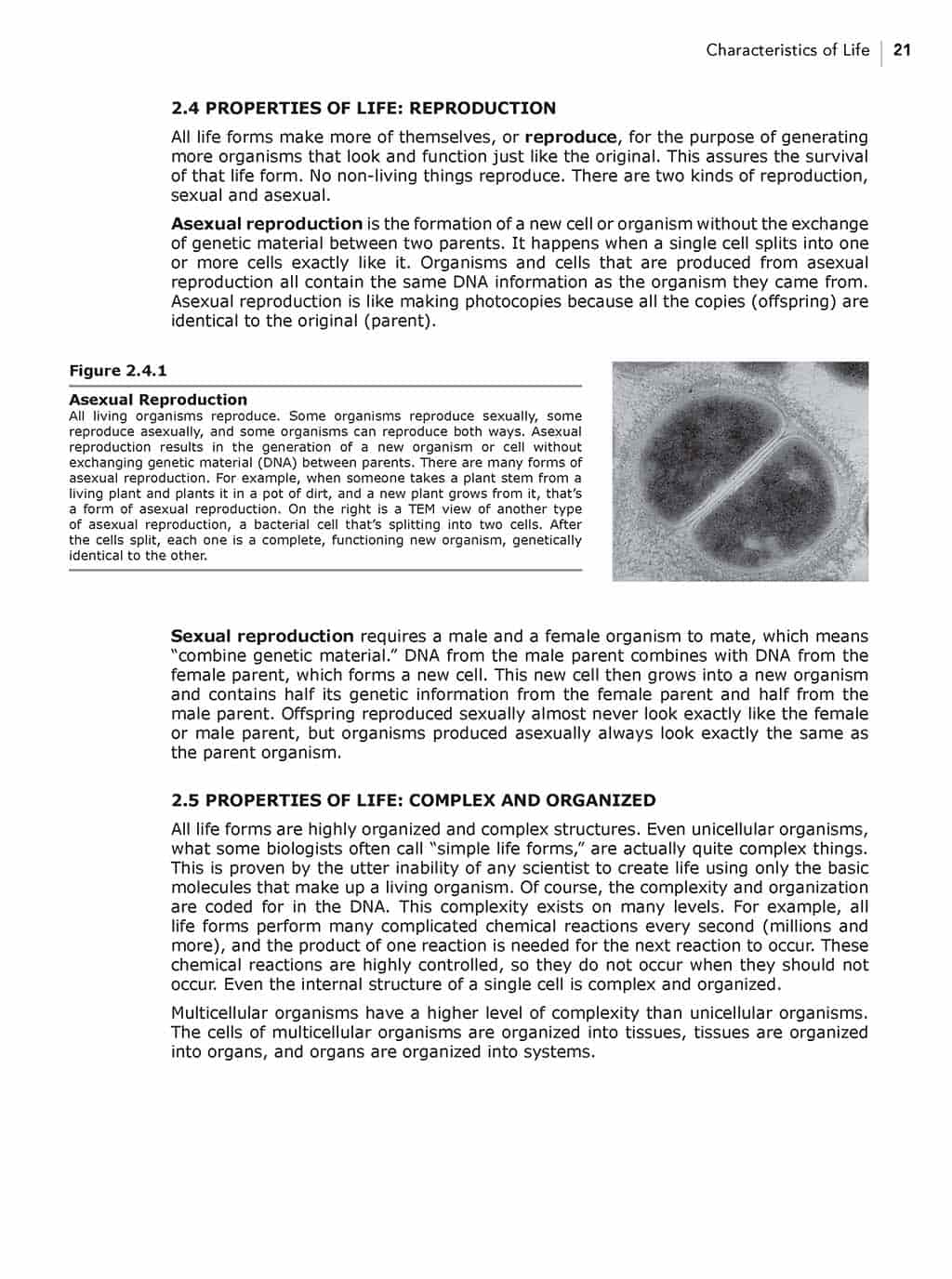 Science Shepherd Life Science homeschool textbook chapter 2 sample page 4