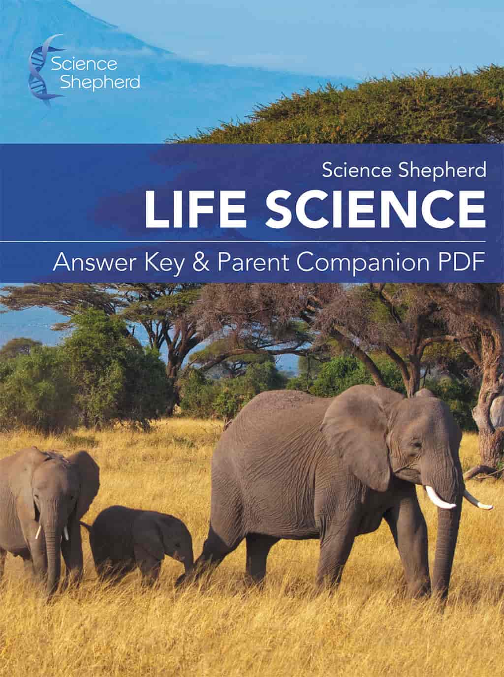 Science Shepherd middle school homeschool science Answer Key and Parent Companion PDF cover