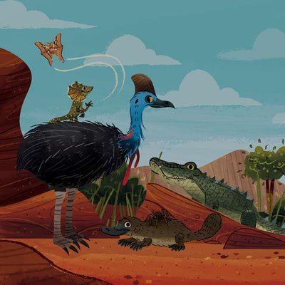 Science Shepherd Christian board books cover of Australian animals