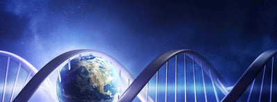 Science Shepherd Homeschool Curriculum primary banner of purple dna strand and earth
