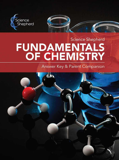 Christian homeschool curriculum chemistry answer key and parent companion cover