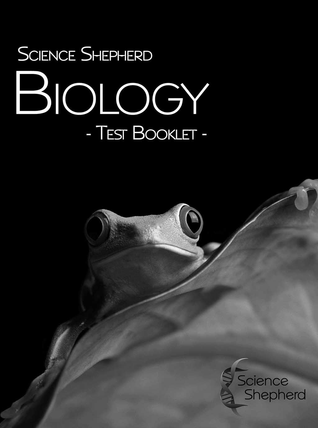 Cover for the 1st Edition Test Booklet for high school biology in your home
