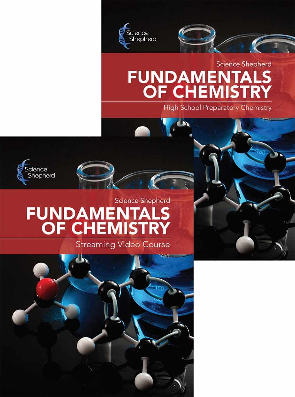 Fundamentals of Chemistry homeschool videos with lab manual cover