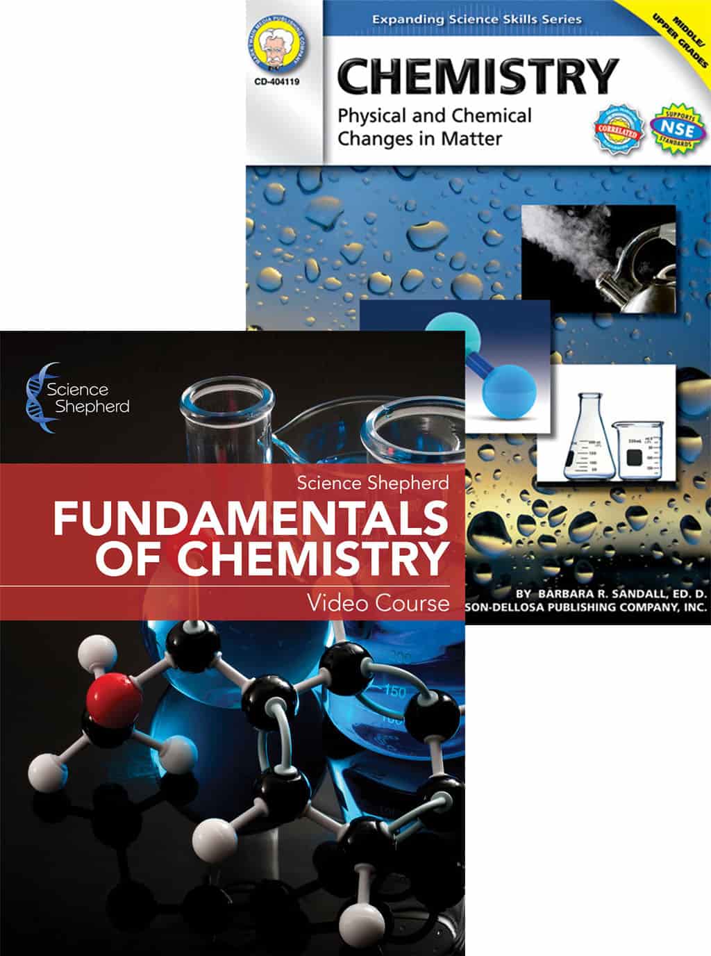 Fundamentals of Chemistry homeschool videos with lab manual cover