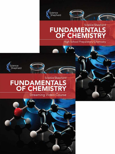 Fundamentals of Chemistry homeschool videos with lab manual cover