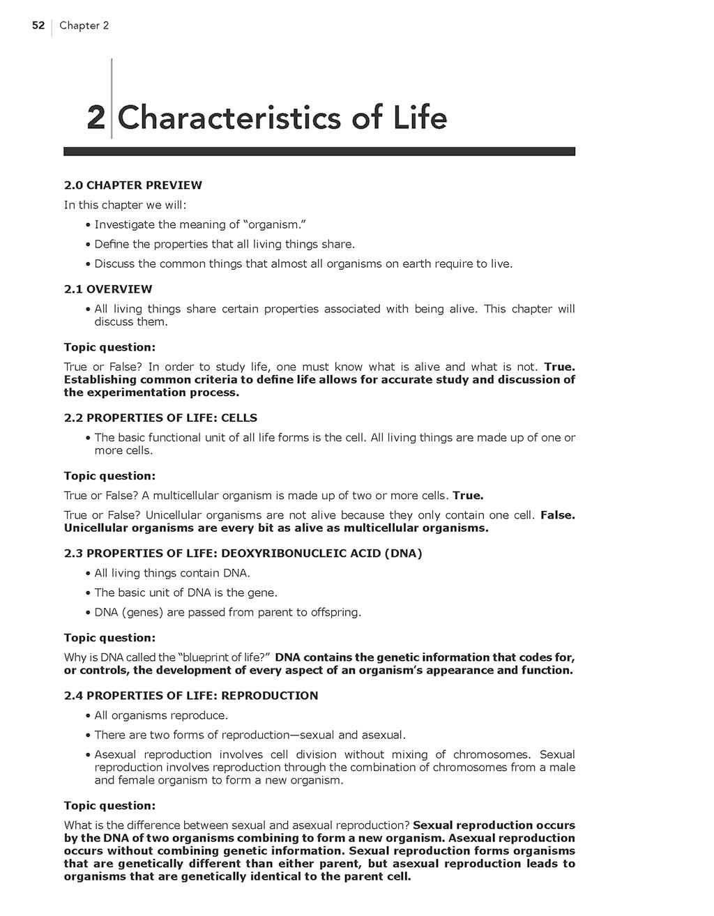 Science Shepherd best homeschool science curriculum Answer Key and Parent Companion sample page 1