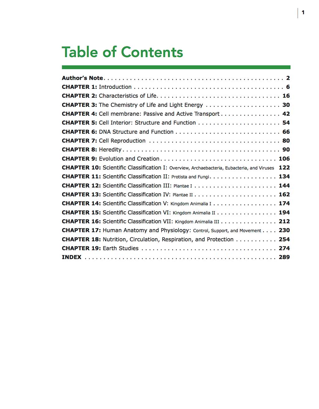Science Shepherd best homeschool science curriculum Scope and Sequence