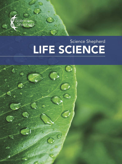 Science Shepherd best homeschool science curriculum Textbook cover of leaf