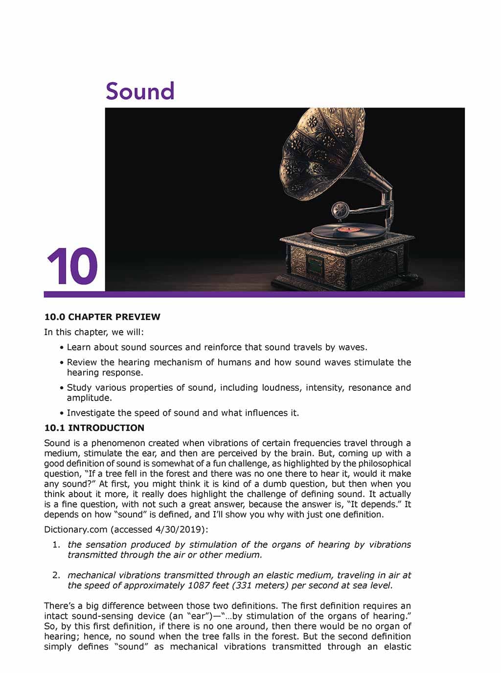 Science Shepherd homeschool Physics curriculum textbook sample page 1