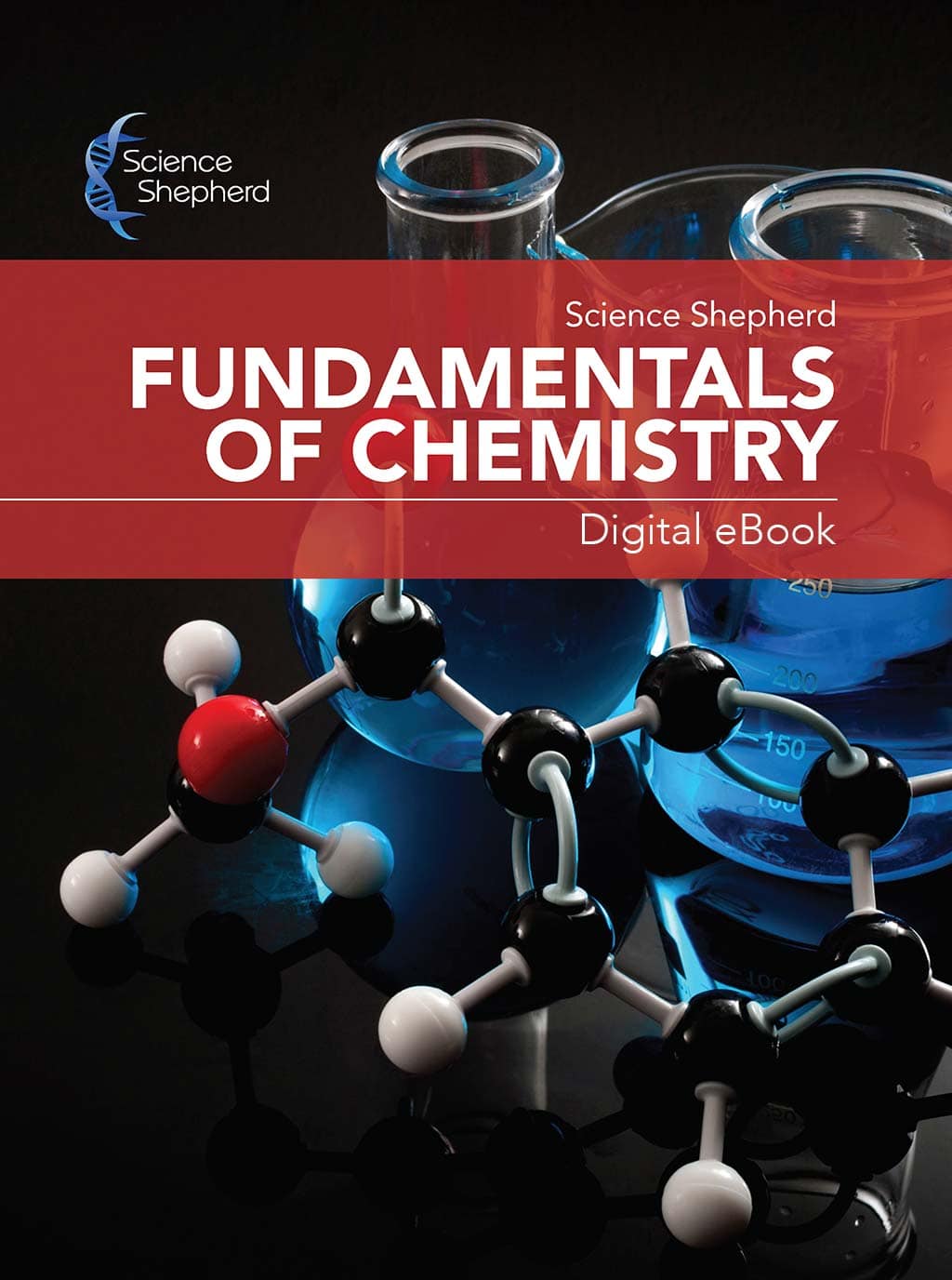 Science Shepherd Fundamentals of Chemistry homeschooling curriculum cover of digital textbook